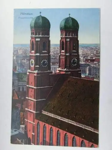 Alte AK München Frauenkirche um 1920 [V174]