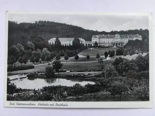 Alte AK Bad Driburg Bad Hermannsborn Kurhaus  [V189]