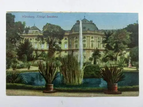 Alte AK Würzburg Königl. Residenz um 1925 [aU373]