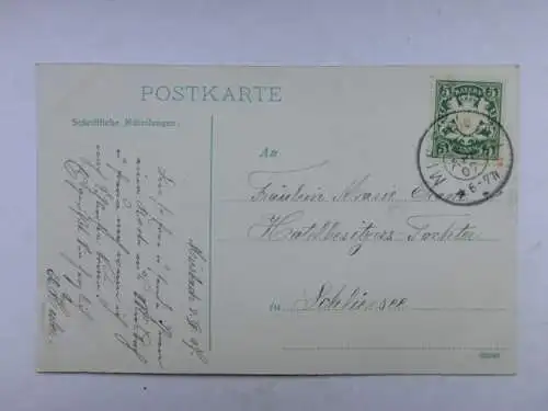 Alte AK Miesbach 1907 [aU383]