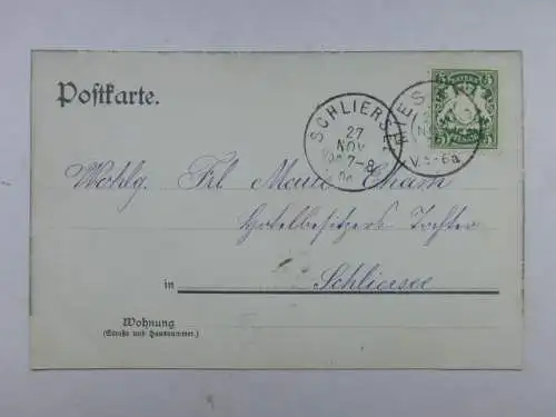 Alte AK Miesbach 1904 [aU386]