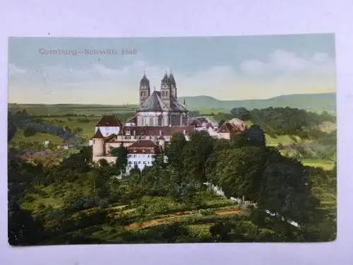 Alte AK Schwäbisch Hall Comburg um 1915 [aU390]