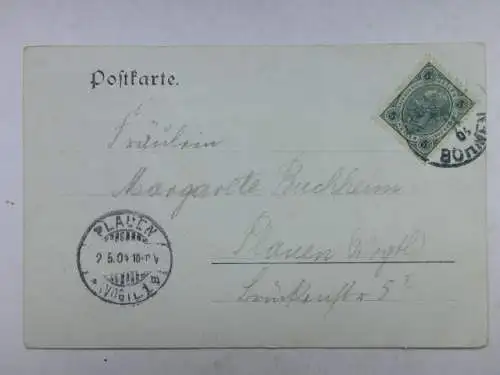 Alte AK Friedland Frydlant v Cechach Schloß 1904 [aU393]