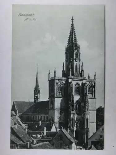 Alte AK Konstanz Münster um 1920 [aU405]