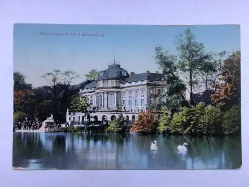 Alte AK Ludwigsburg Monrepos 1910 [aU414]