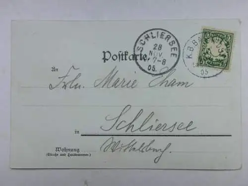 Alte AK Bad Kötzting 1905 (m. Knick) [aU427]