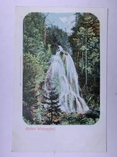 Alte AK Bad Harzburg Radau Wasserfall um 1900 [aU434]