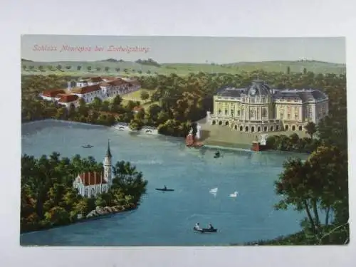 Alte AK Ludwigsburg Schloß Monrepos [aU445]