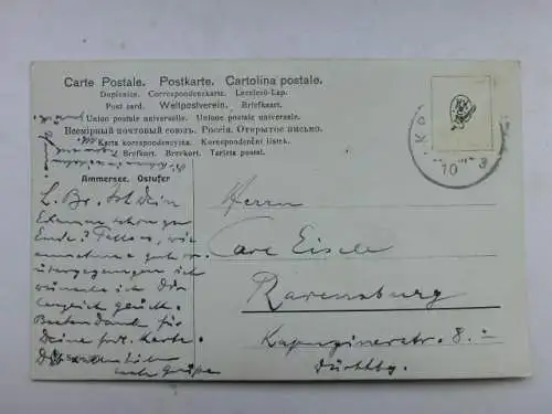 Alte AK Utting Ammersee um 1915 [aU448]