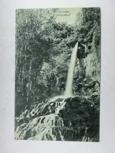 Alte AK Urach Uracher Wasserfall 1906 [aU451]