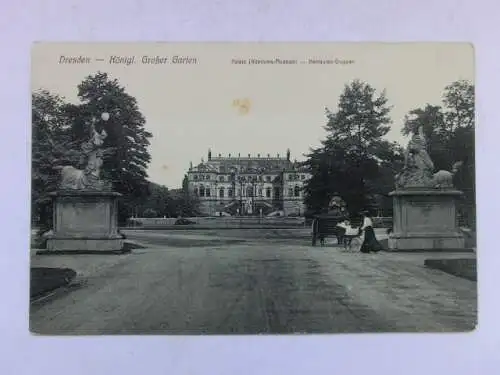 Alte AK Dresden Königl. Großer Garten um 1915 [V245]