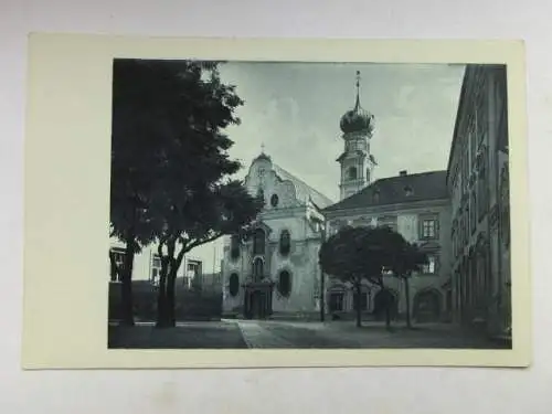 Alte AK Hall in Tirol Damenstift Jesuitenkirche [V256]