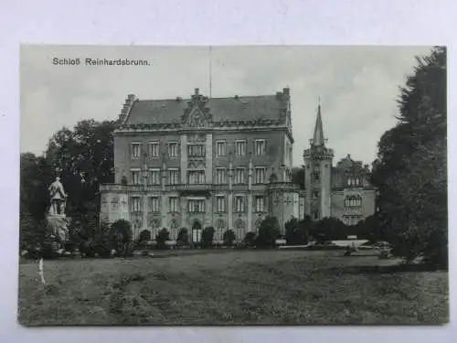 Alte AK Friedrichroda Schloß Reinhardsbrunn um 1925 [aU479]