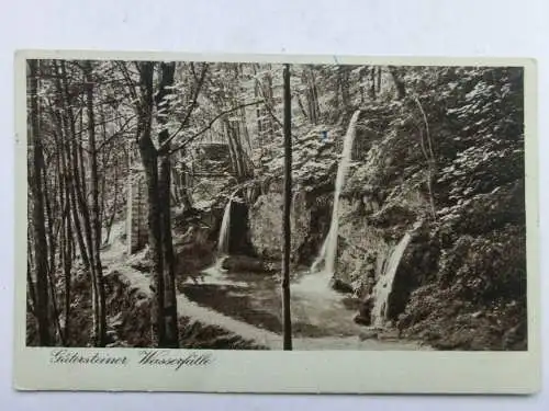 Alte AK Bad Urach Gütersteiner Wasserfälle 1926 [aU481]