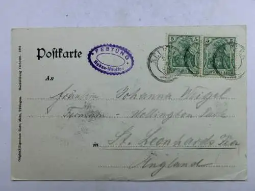 Alte AK Neuffen Hohenneuffen (um 1900) [aU484]