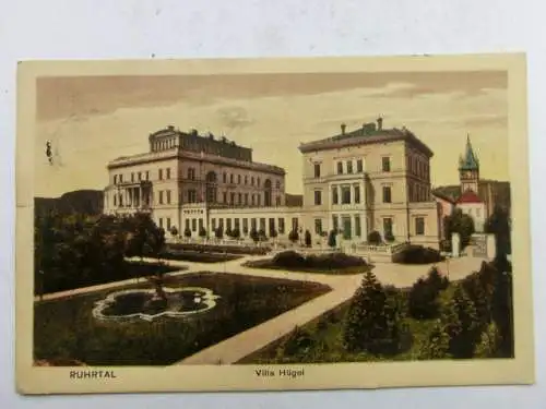 Alte AK Essen Ruhrtal Villa Hügel 1925 [aU490]