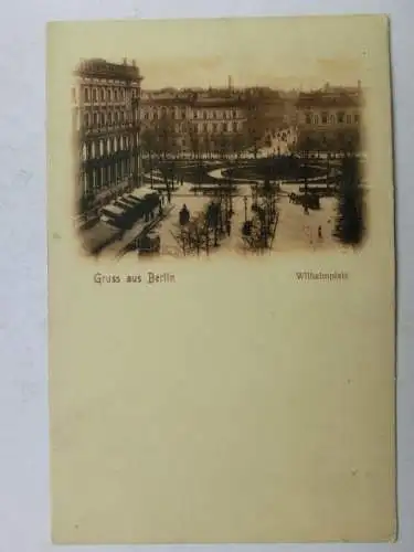 Alte AK Berlin Wilhelmplatz um 1915 [aU518]