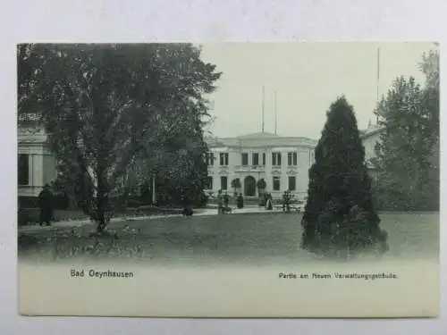 Alte AK Bad Oeynhausen Neues Verwaltungsgebäude um 1925 [aU531]