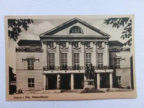 Alte AK Weimar Nationaltheater um 1935 [aU571]