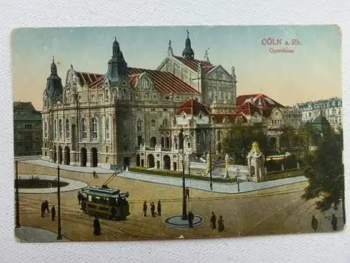 Alte AK Köln Cöln Opernhaus um 1925 [aU575]