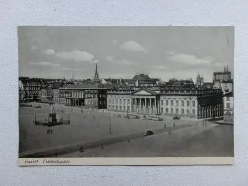 Alte AK Kassel Friedrichsplatz 1941 [aU577]