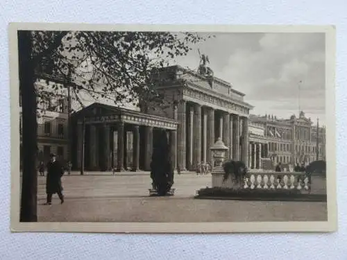 Alte AK Berlin Brandenburger Tor [aU581]