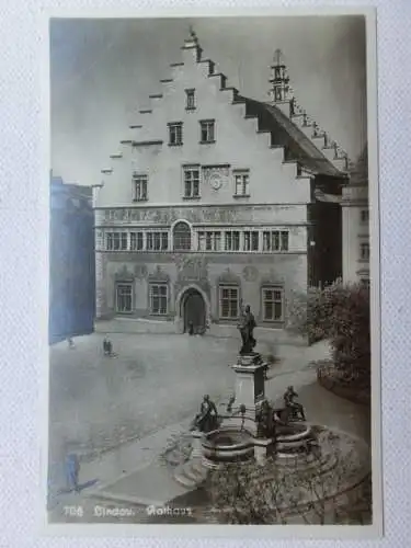 Alte AK Lindau Rathaus um 1930 [aU595]