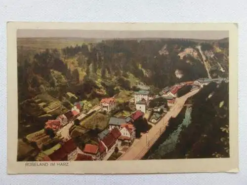 Alte AK Rübeland Harz um 1930 [aU600]