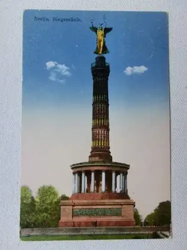 Alte AK Berlin Siegessäule um 1930 [aU607]