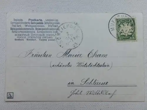 Alte AK München Prinzregenten Terrasse [aU611]