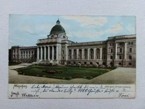 Alte AK München Armeemuseum um 1915 [aU612]