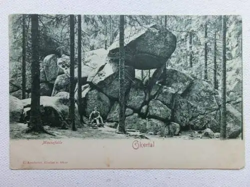 Alte AK Okertal Mausefalle um 1910 [aU623]