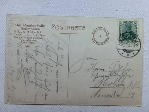 Alte AK Okertal Großer Kurfürst um 1915 [aU642]