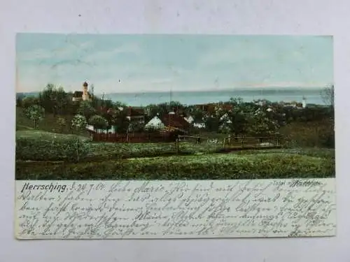 Alte AK Herrsching Ammersee 1904 [aU652]