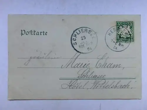 Alte AK Herrsching Ammersee 1904 [aU652]