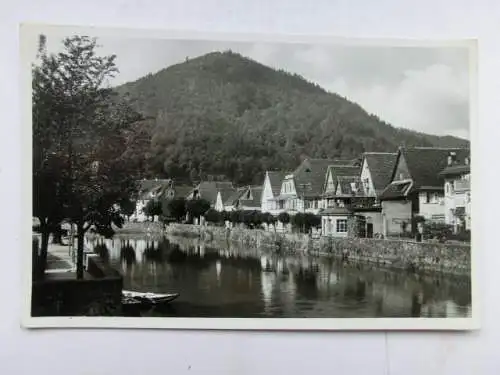 Alte AK Wolfach Schwarzwald Kinzig Wolfsberg 1940 [aU656]