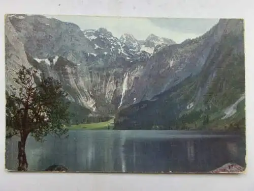 Alte AK Berchtesgaden Königsee Obersee 1928 [B1039]