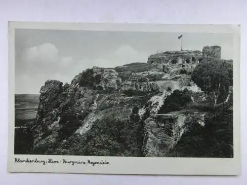 Alte AK Blankenburg Burgruine Regenstein um 1940 [B1079]