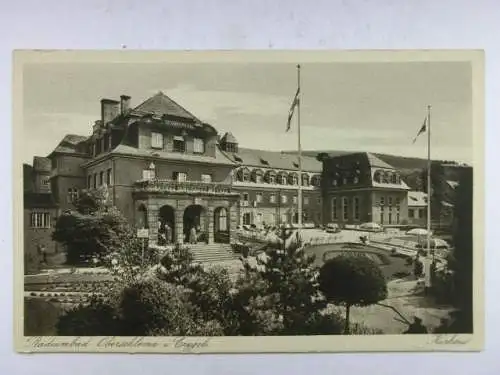 Alte AK Oberschlema Radiumbad Kurhaus um 1940 [B1081]