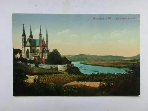 Alte AK Remagen Apollinariskirche um 1925 [B1102]