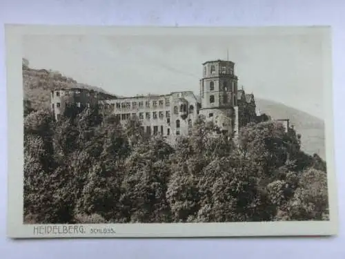 Alte AK Heidelberg  Schloß [W519]