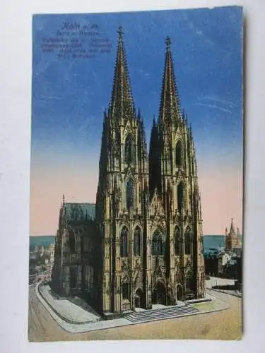 Alte AK Köln Dom um 1925 [W542]