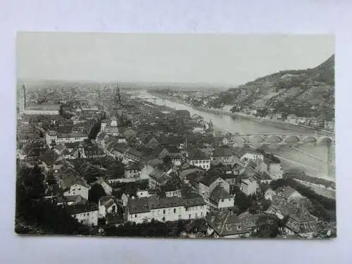 Alte AK Heidelberg von der Terrasse [W559]