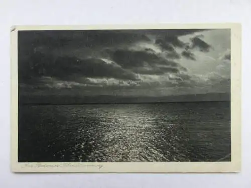 Alte AK Bodensee Abendstimmung um 1920 [W600]