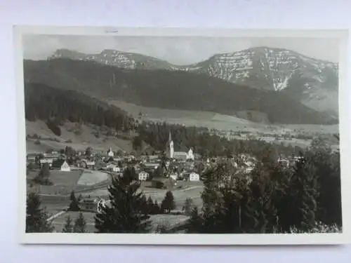 Alte AK Oberstaufen Hochgrat Rindalphorn [W622]