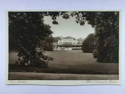 Alte AK Bad Nauheim Kurhaus um 1930 [W631]