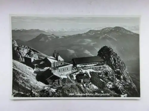 Alte AK Wendelstein Berghotel 1934 [W655]