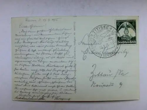 Alte AK Titisee Schwarzwaldhaus 1935 [W665]