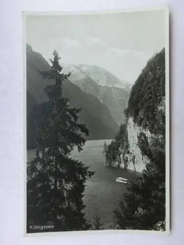 Alte AK Berchtesgaden Königssee 1931 [W734]