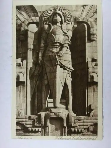 Alte AK Leipzig Völkerschlachtdenkmal St. Michael [W752]